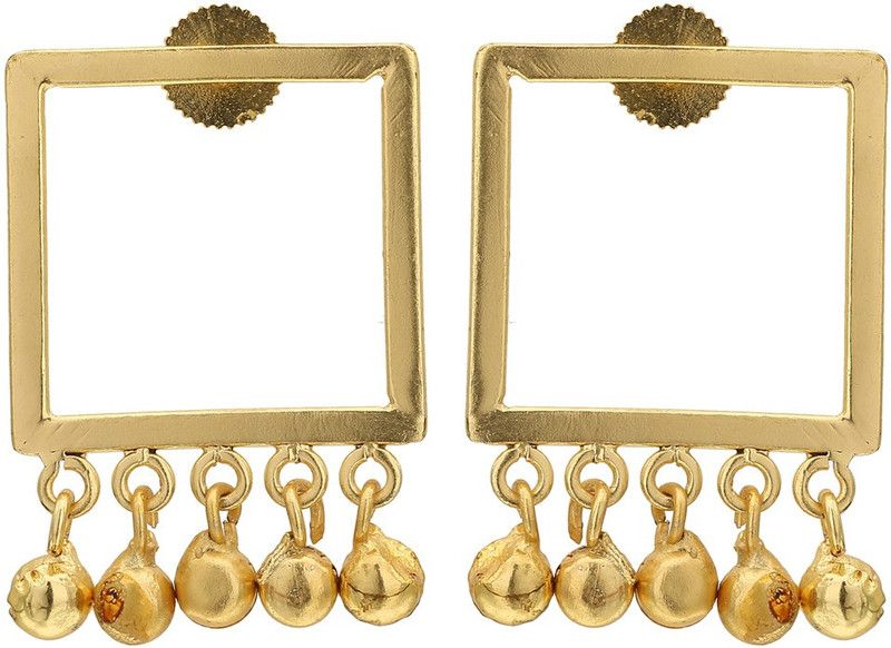 Artistic Designer jhumki style Metal Jhumki Earring