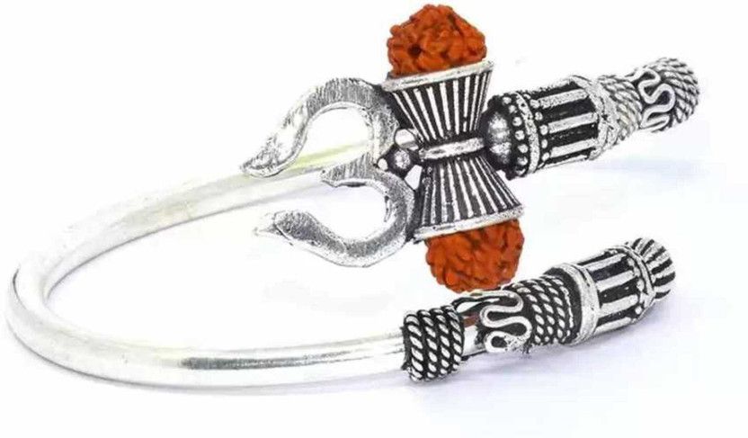 Brass, Copper Silver Coated Kada