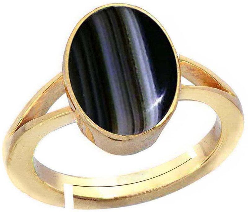 Sulemani Hakik 10.25 Ratti or 9.50 Ct Panchdhatu (5 Metal) Men Adjustable Stone Ring
