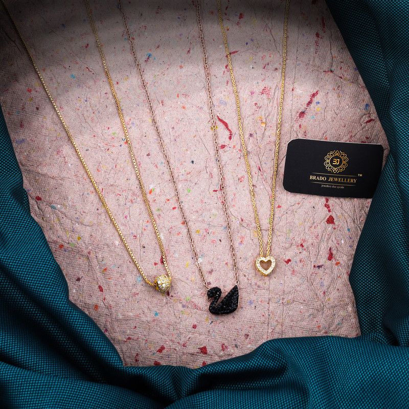 Copper, Gold-plated Plated Copper, Alloy Necklace