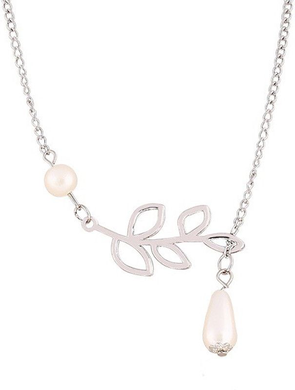 Top European Fashion Lariat Pearl Alloy Chain