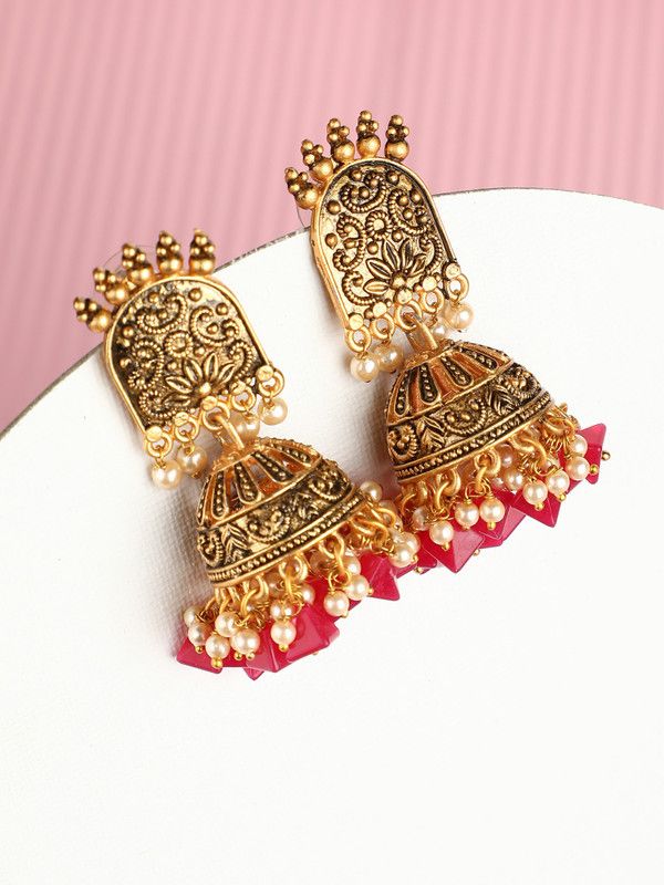 wall Beads Alloy Earring Set