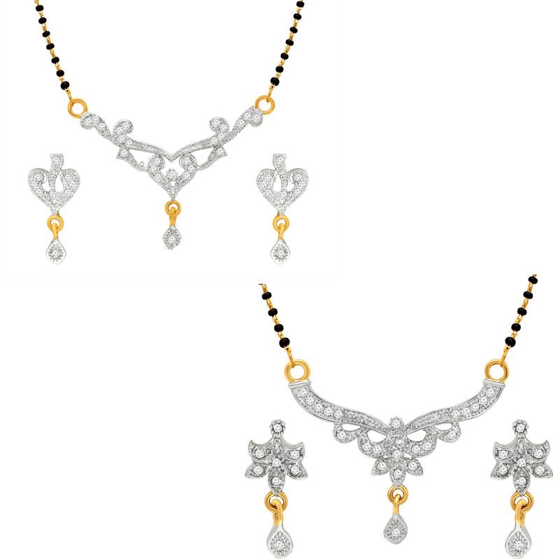 Brass Gold-plated Gold, Multicolor Jewel Set  (Pack of 1)
