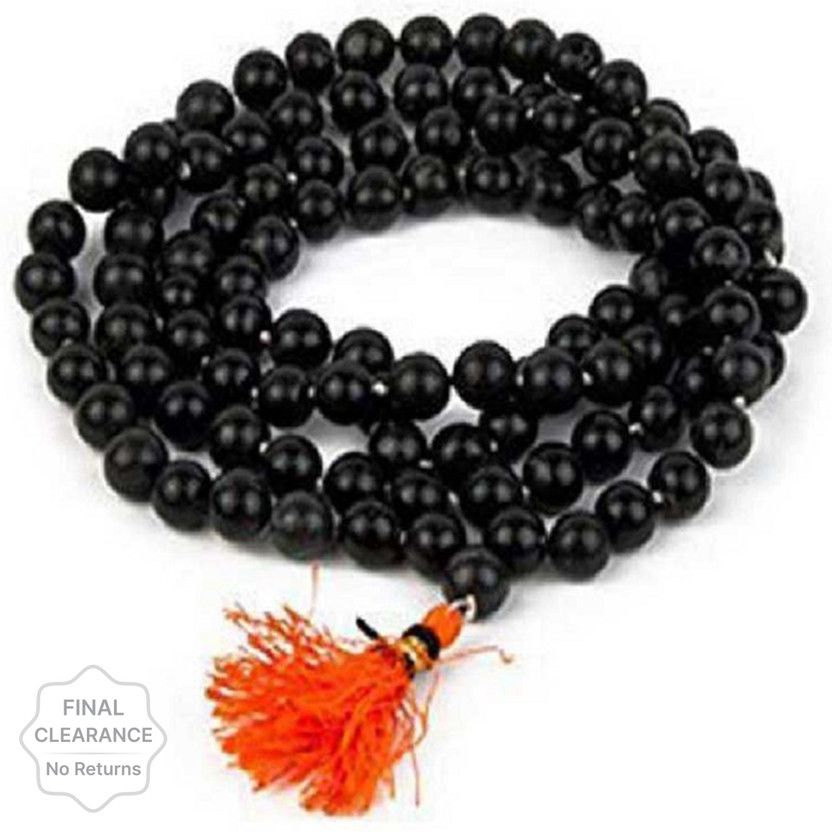 religious black hakik mala japa mala hindus nechlace chain stone Stone Chain