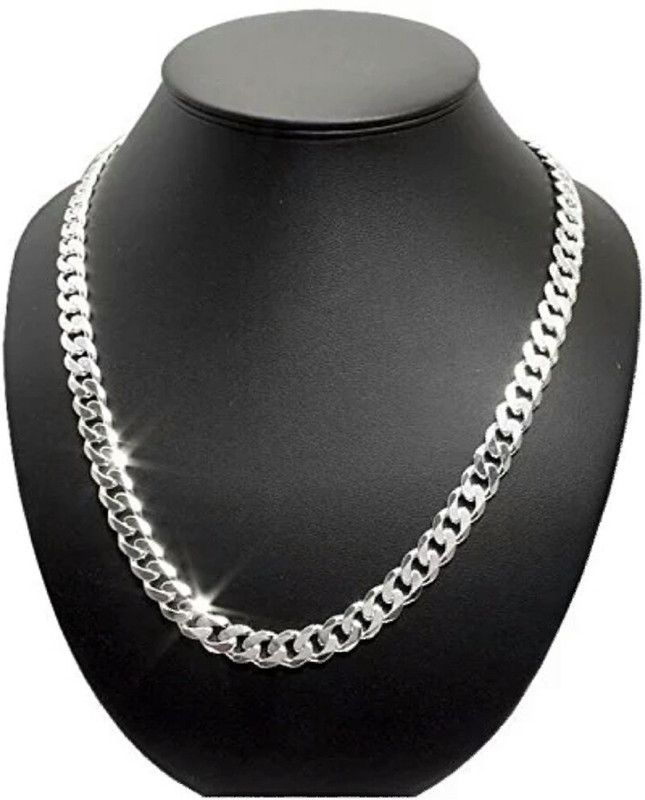 Sterling Silver Plated Steel Chain
