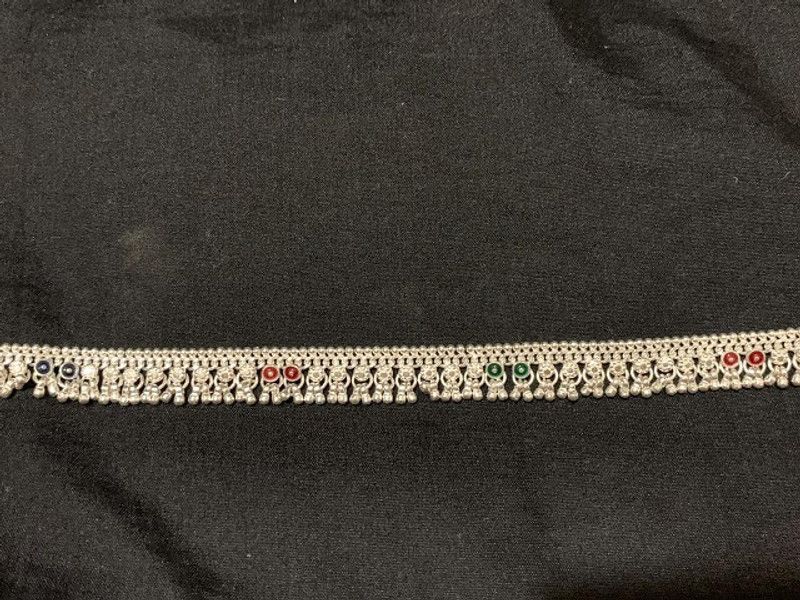 HN SELAM FULL CHHALLI 2-2 MEENA Alloy Anklet