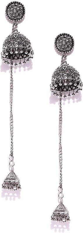Bollyood Inspired Metal Jhumki Earring