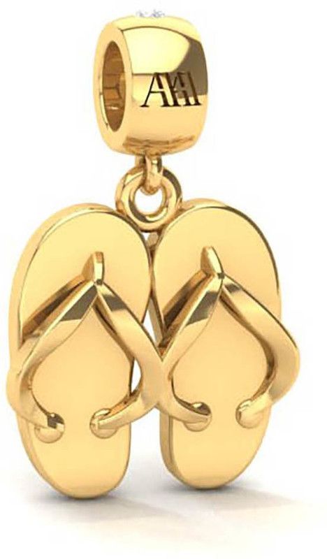 Praavy Praavy 925 Sterling Silver Footsteps to the Light Pendant Sterling Silver Floating Charm