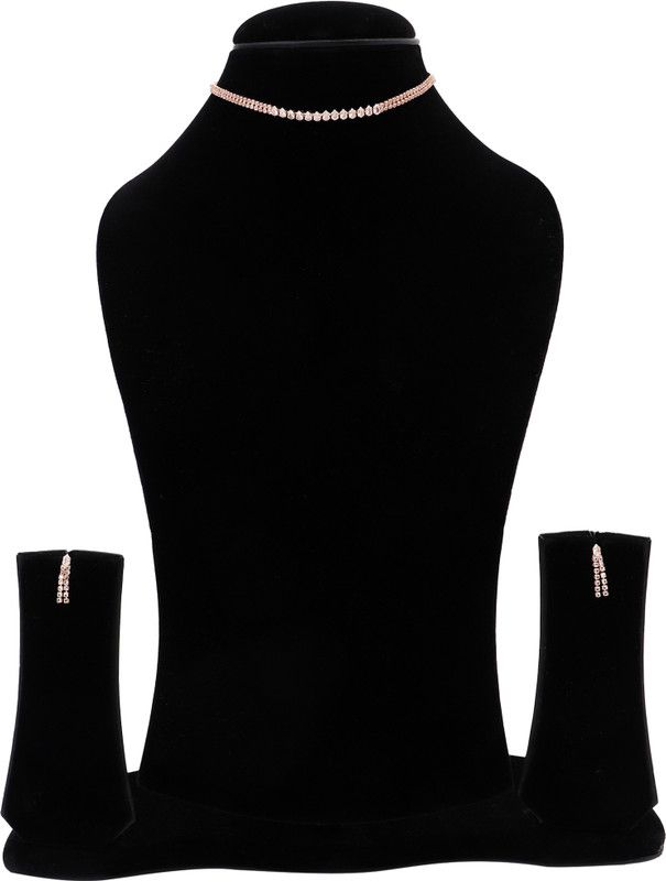 Crystal Jewel Set  (Rose Gold)