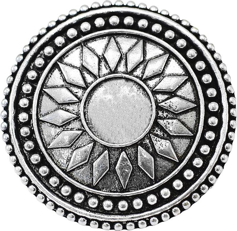 Adjustable German Silver Oxidised Rings Silver Plated Metal Silver Plated Ring