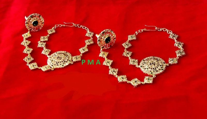 Brass Gold-plated Hand Thong  (Pack of 2)