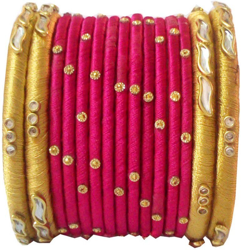 Stone, Dori Beads Bangle Set