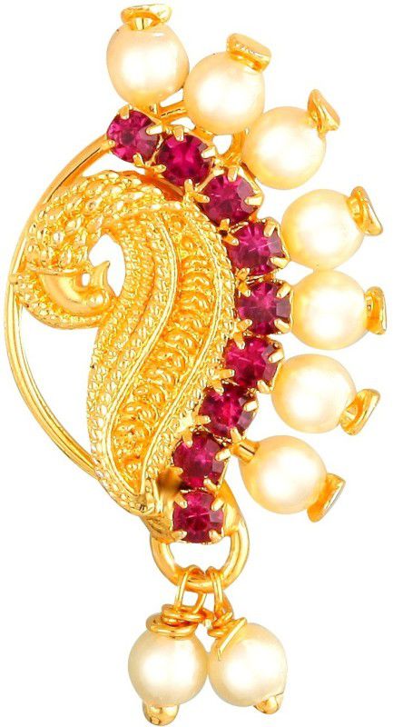 KERRY JEWEL Cubic Zirconia Gold-plated Plated Alloy, Brass Nathiya