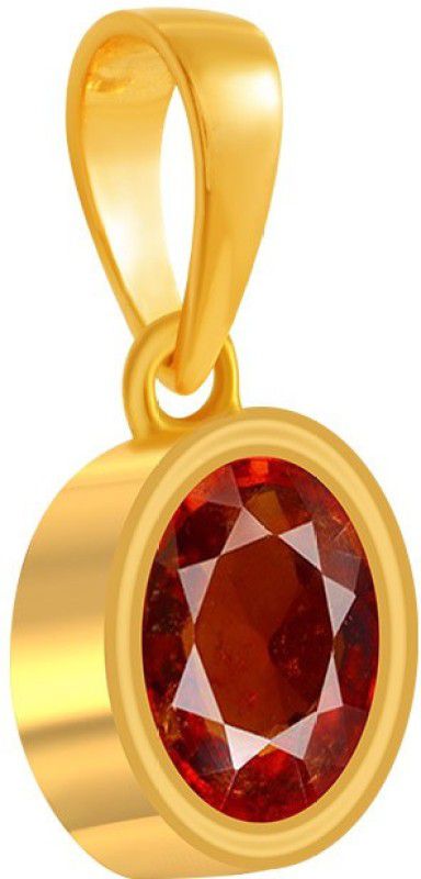 PC Chandra Jewellers GEMSTONE COLLECTION 22kt Garnet Yellow Gold Pendant