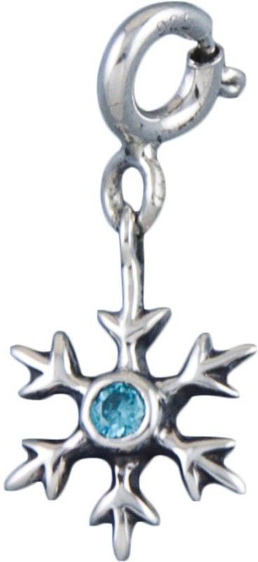 Fourseven One of a Kind Snowflake Sterling Silver Link Charm