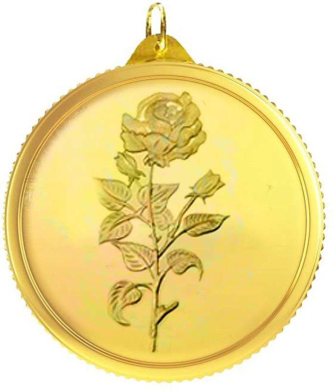 Vaibhav Jewellers Rose 2.15 Grams 24 (999) Yellow Gold Pendant