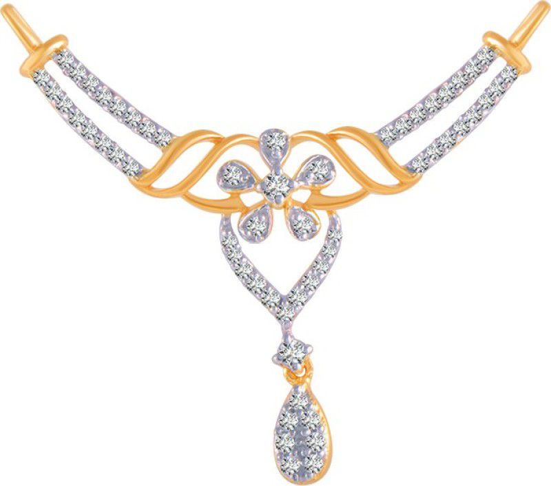 PC Chandra Jewellers DIAMOND TANMANIA 14kt Yellow Gold Pendant