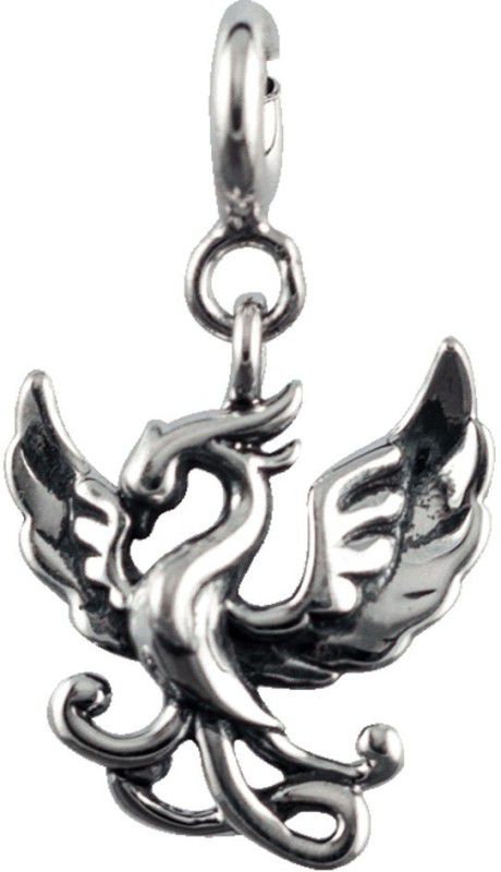 Fourseven Rise Again Phoenix Sterling Silver Link Charm