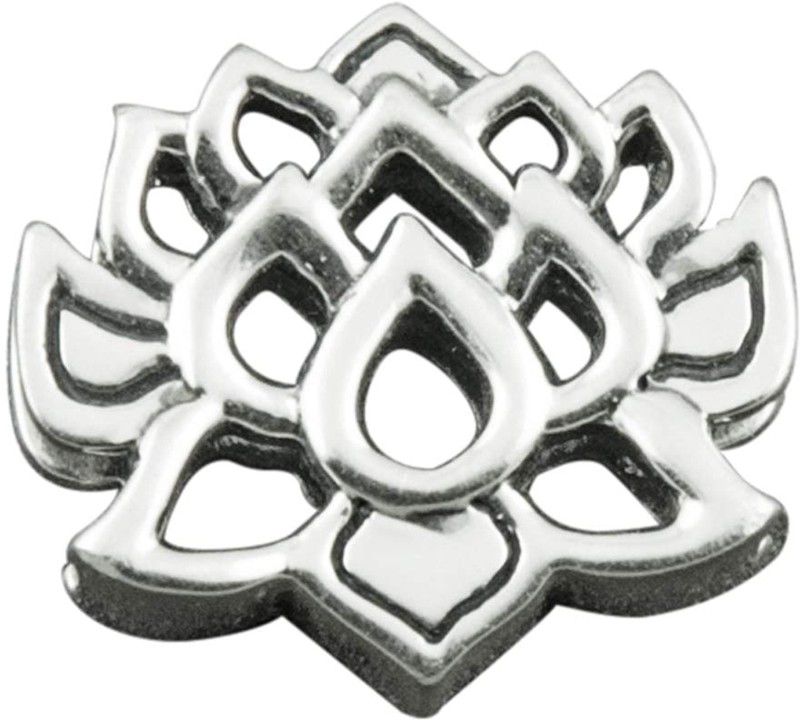 Fourseven Jewellery 925 Sterling Silver Lotus of Enlightenment Story Bead Sterling Silver Beaded Charm
