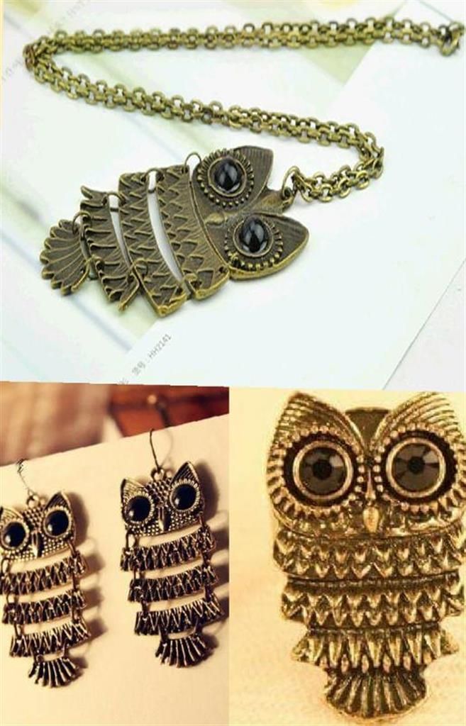 owl Jewellery set 