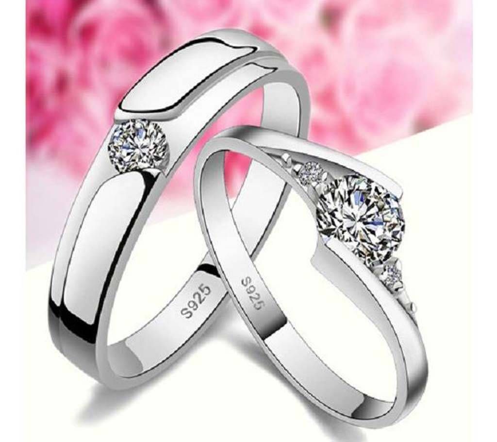 Heart Bond Couple Ring (1 Pair)