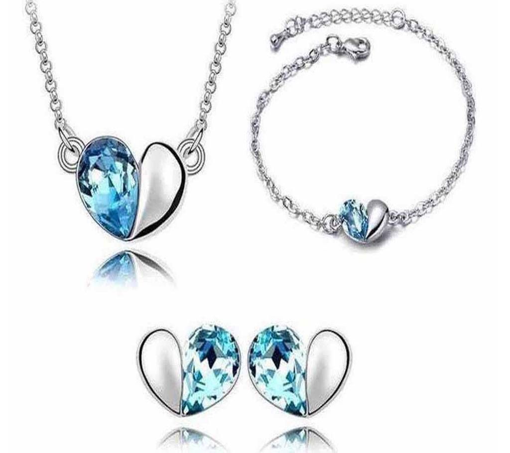 Cristal Drop Jewelry Set