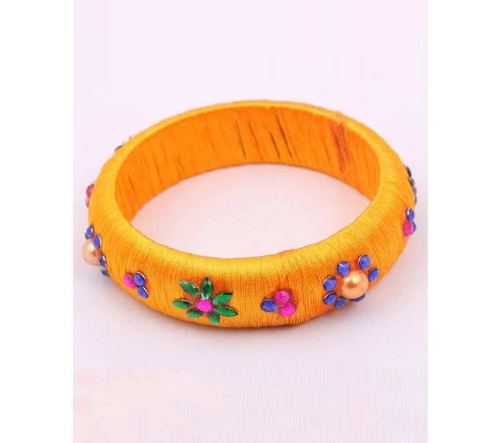 Silk Thread Single Bangle