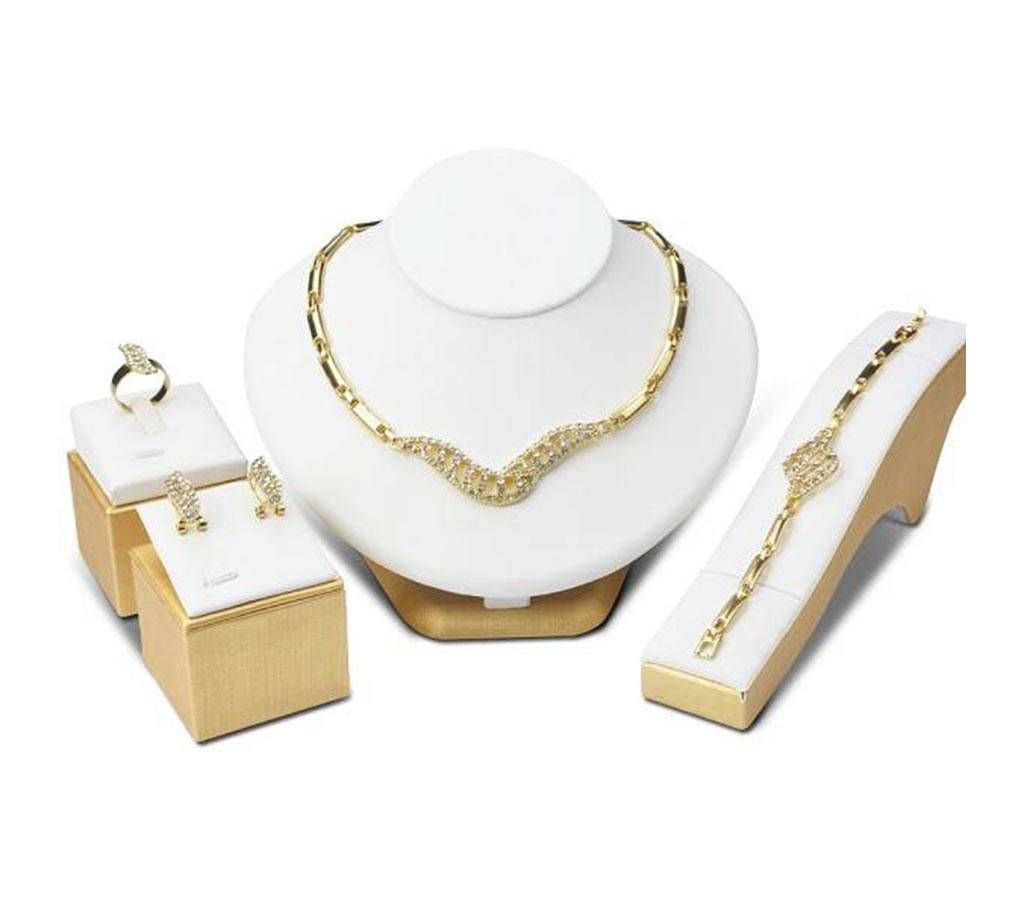 Dubai Gold Colour Bridal Jewellery Set