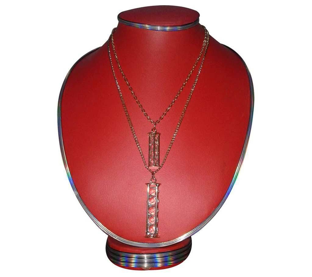 Bullet Double Layer Pendant