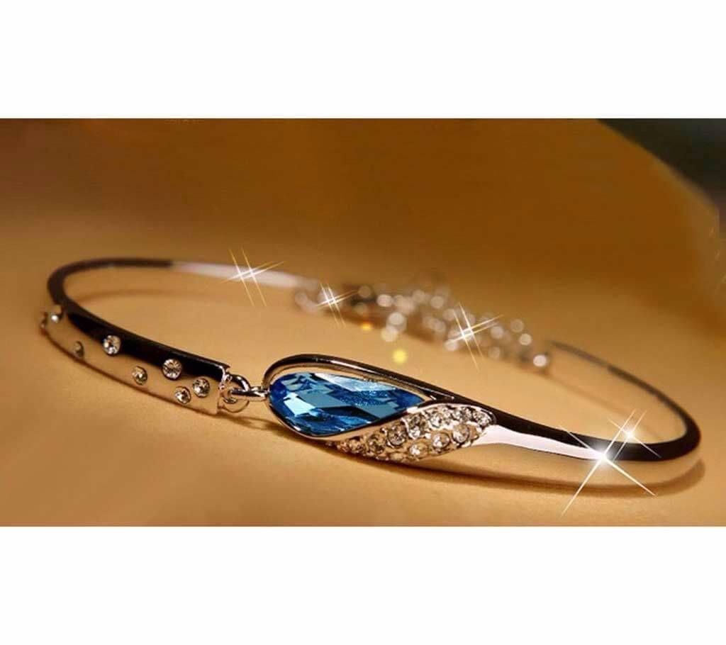 Blue Stone Setting Bracelet