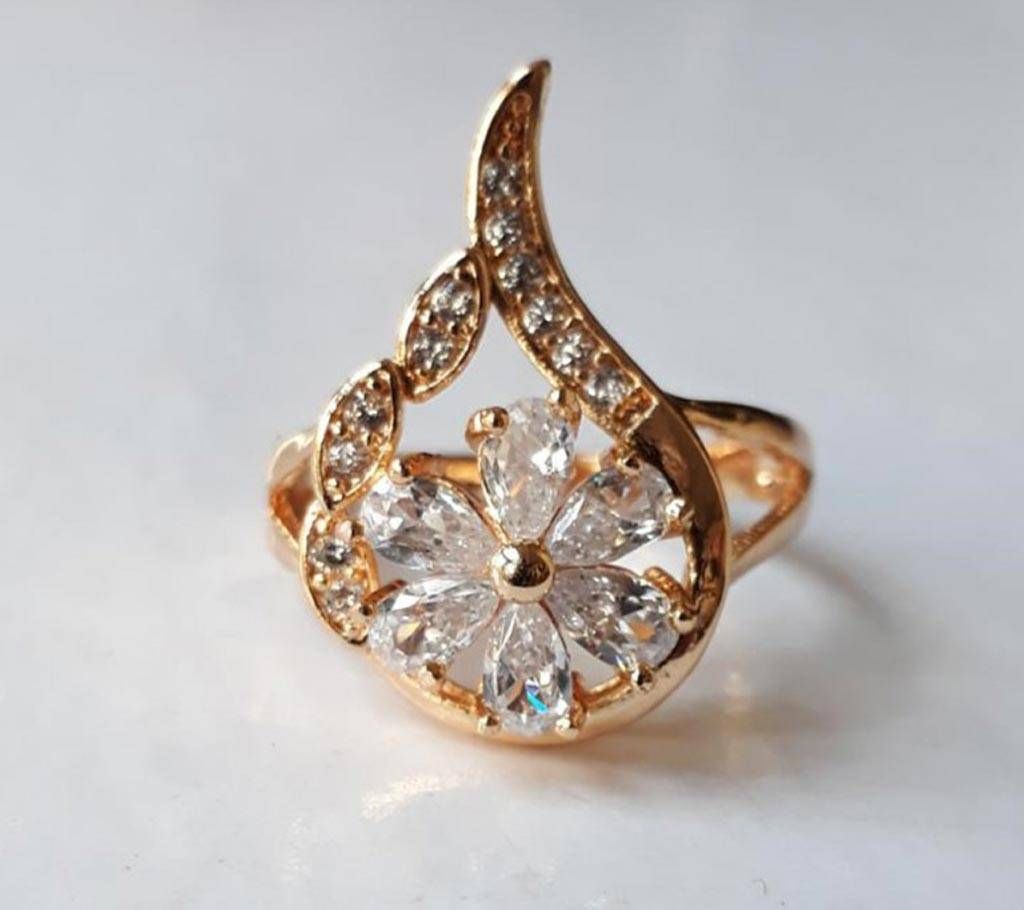 White Stone Finger Rings