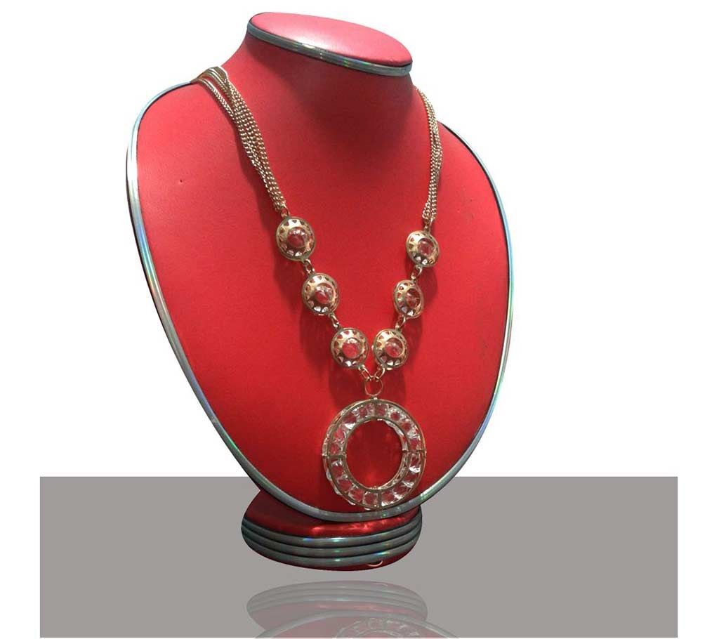  Round Stone Setting Pendant