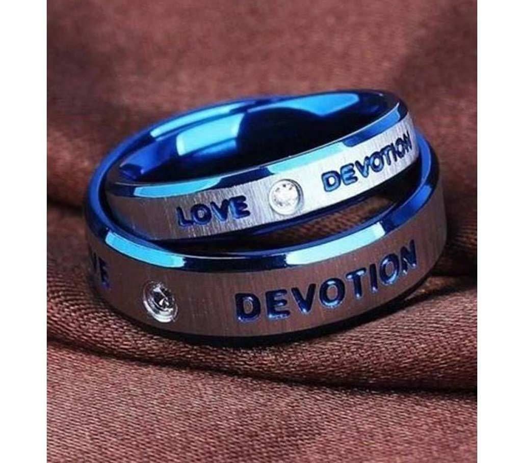 Love Devotion finger Ring for Couple