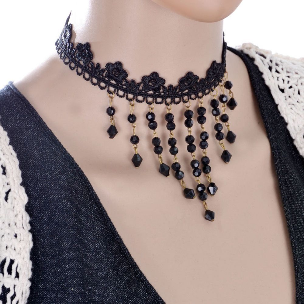Stone Setting Chokers Necklaces