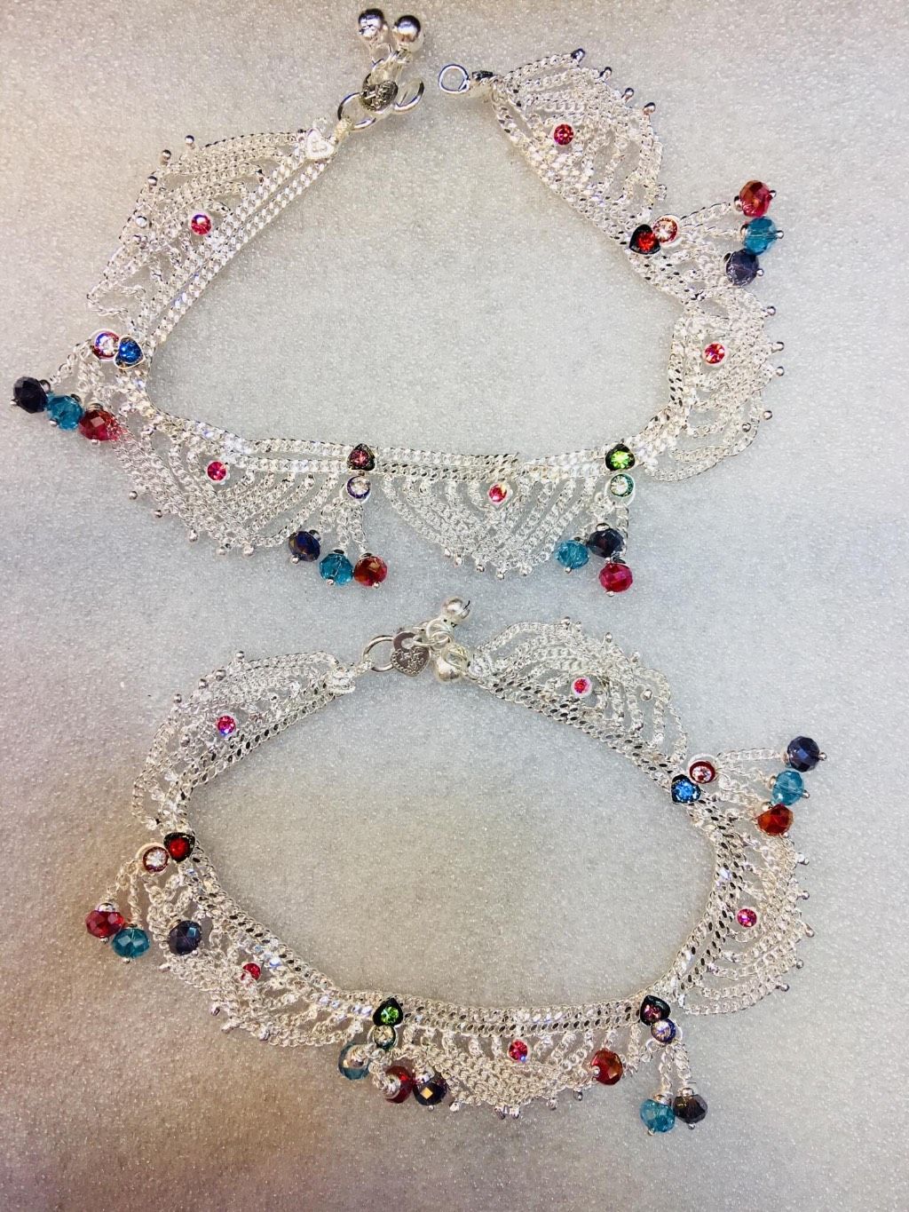 Silver Plated anklet 