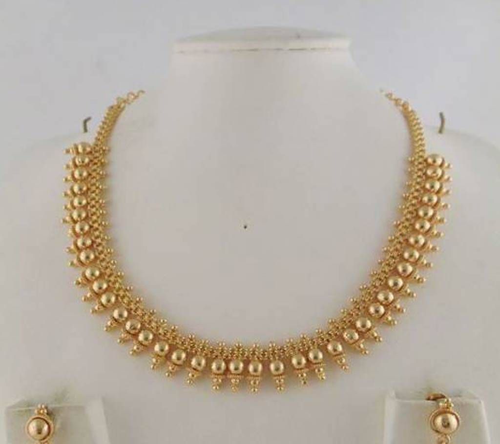 Gold Plated Jewelry Set For Women