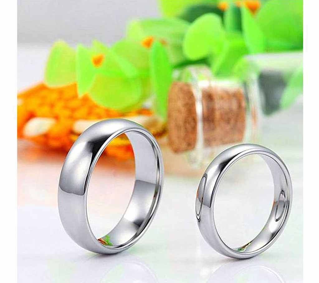 Silver Plated Finger Ring for Couple