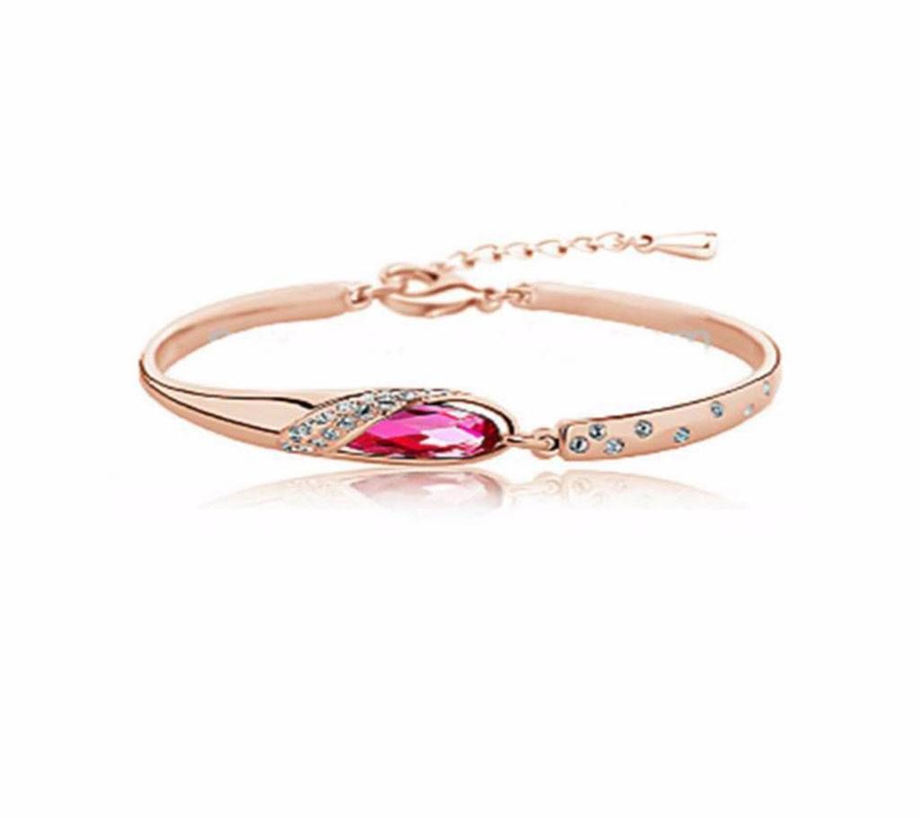Ladies Crystal Bracelet Color Gold