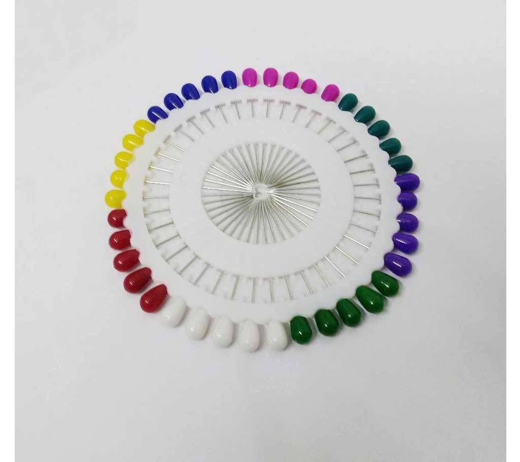 COLORFUL HIJAB PIN FOR WOMEN (40 PCs)