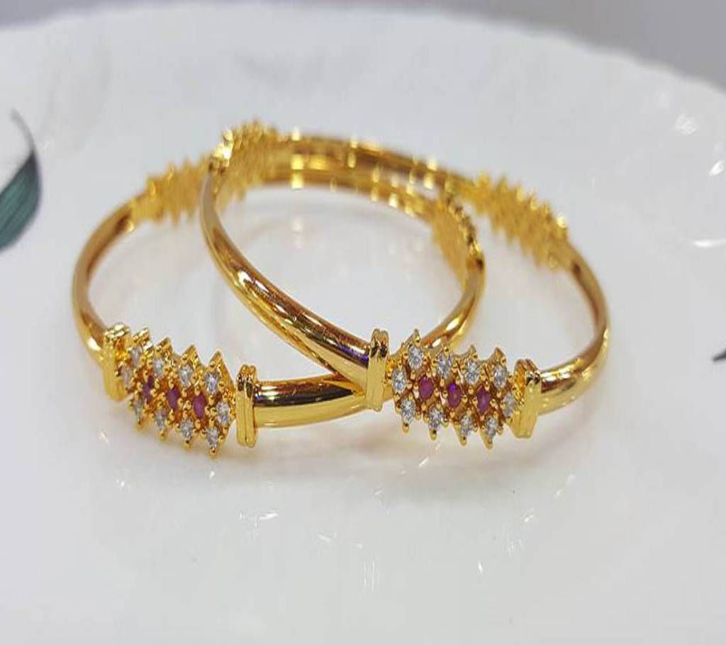 Golden Gold Plated Bracelet For Women