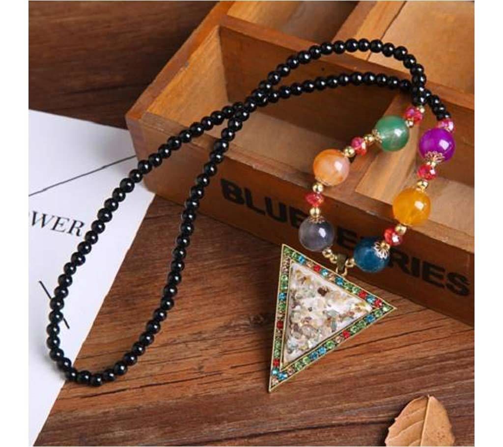 Ladies marble stone pendant 