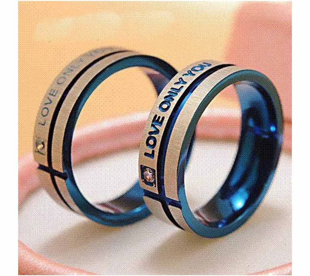 Love Only You crafted couple ring 