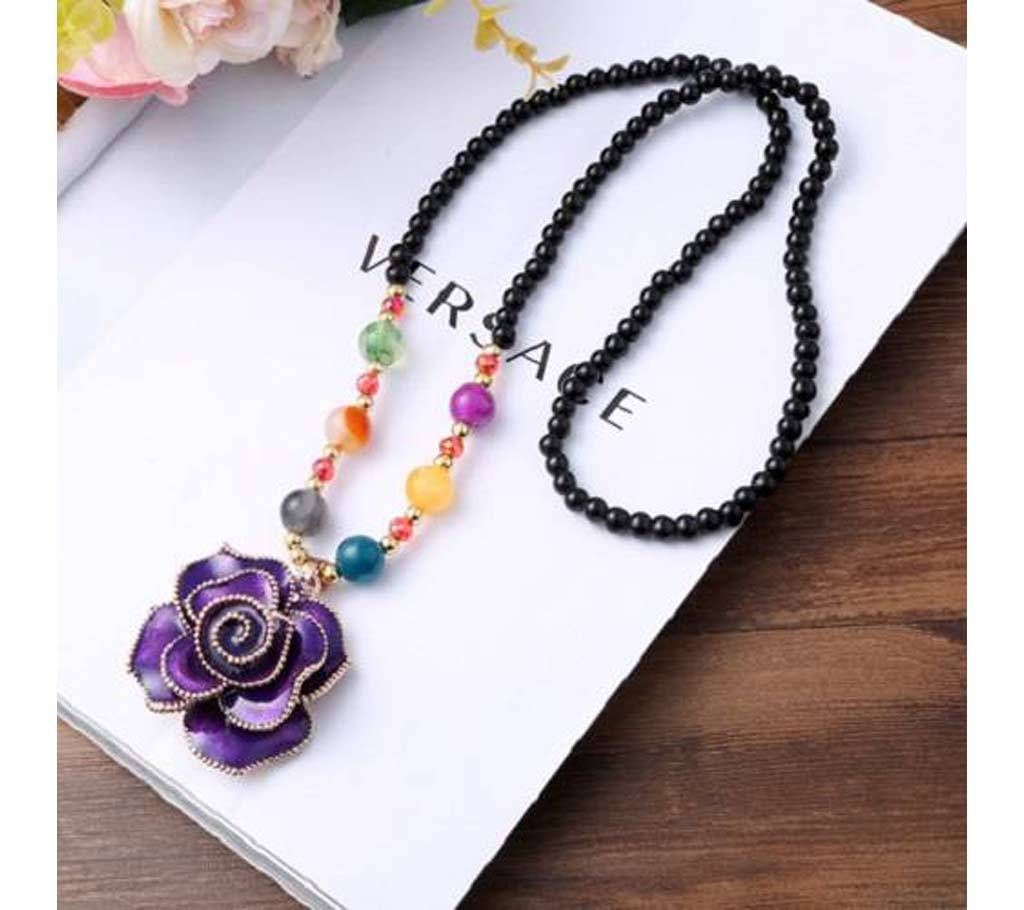 Ladies acrylic pendant 