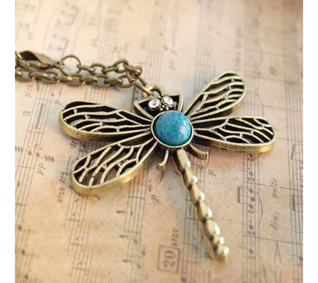 vintage long chain Pendant 