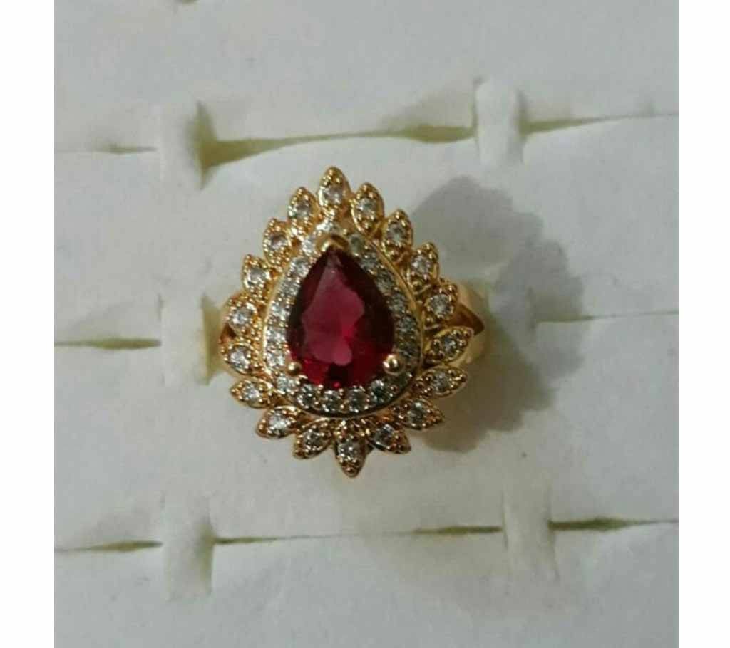 Diamond Cut Stone Finger Ring