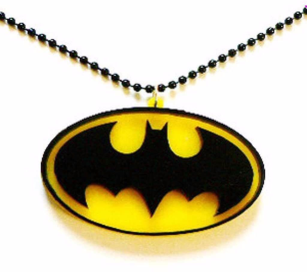 Batman Locket with Chain For Men - 20% Discount