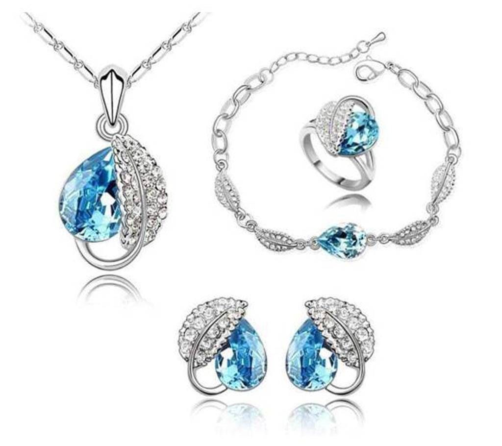 Bluestone Setting Jewellery Set