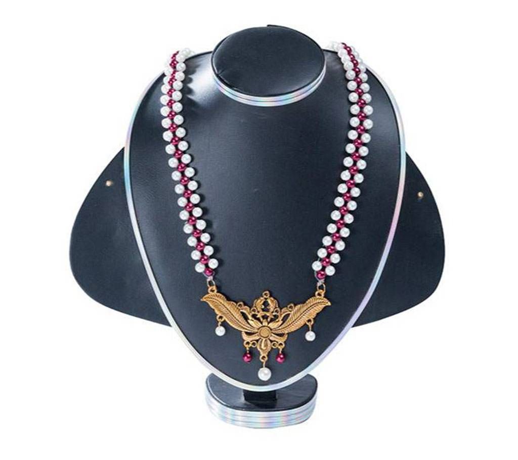 Multi Colour Artificial Pearl Necklace