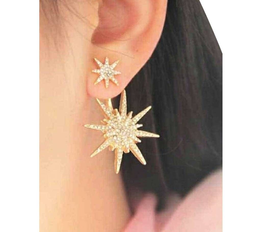 Double Star Earrings