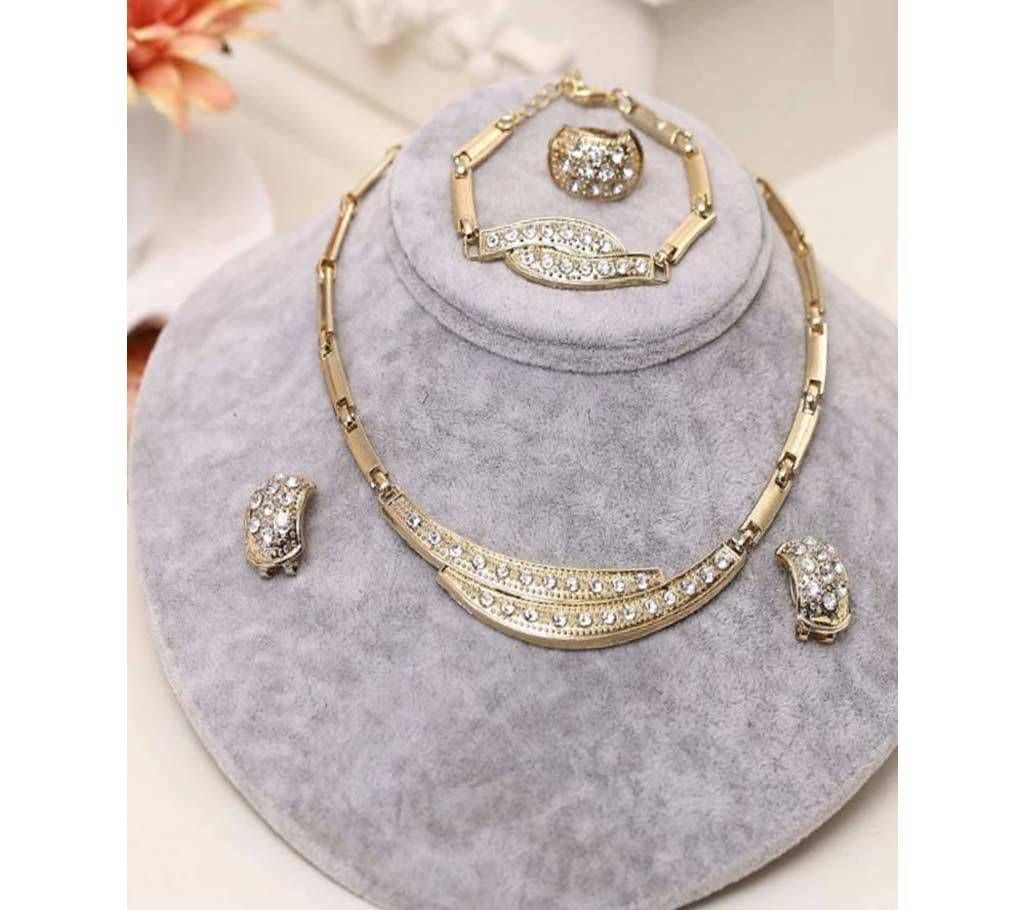 Pendant  Earrings Bracelet Finger Ring Set